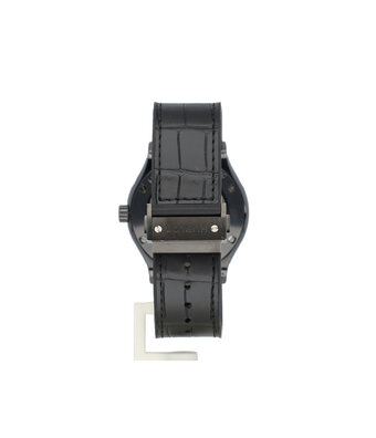 Hublot Classic Fusion Aerofusion Moonphase Black Magic 45 skeleton 2016 B+P | NEW HUBLOT STRAP