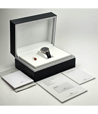 IWC Portugieser Perpetual Calendar 44 white gold grey - slate 2012 box + papers