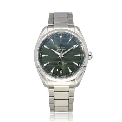 Seamaster Aqua Terra 150M Co-Axial Master Chronometer 41 steel green 2021 box + papers