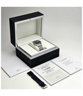 IWC Pilot's Watch Mark XVIII 40 steel blue Le Petit Prince 2016 box + papers