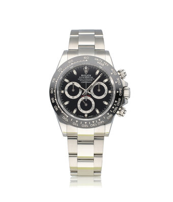 Rolex Daytona  40 steel black ceramic Oyster 2020 box + papers
