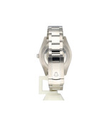 Rolex Datejust II 41 steel  - white gold fluted blue index Oyster 2017 box + papers