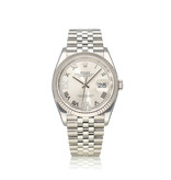 Rolex Datejust 36 steel silver diamond Jubilee 2024 box + papers