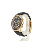 Rolex Daytona  40 Oysterflex yellow gold rubber black diamond 2022 B+P