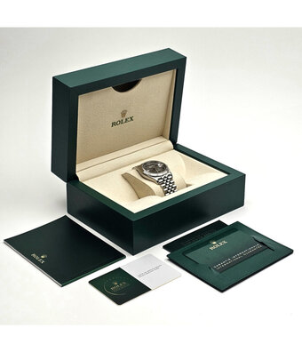 Rolex Datejust 36 steel wimbledon Jubilee 2021 B+P | NEW ROLEX SERVICE