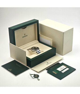 Rolex GMT-Master II 40 steel black ceramic Oyster 2007 box + papers