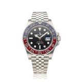 Rolex GMT-Master II 40 steel blue / red - Pepsi Jubilee ceramic 2023 Jubilee box + papers