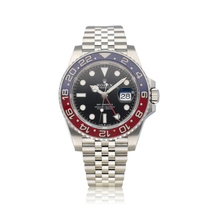 GMT-Master II 40 steel blue / red - Pepsi Jubilee ceramic 2023 Jubilee box + papers