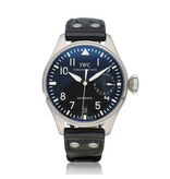 IWC Big Pilot's Watch Automatic 7 days Power Reserve 46 steel black 2007 B+P | NEW IWC SERVICE