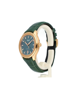 Piaget Polo Date 42 rose gold green 2025 box + papers