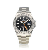 Rolex Explorer II  42 steel black orange 2022 box + papers