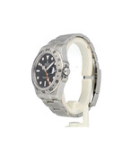 Rolex Explorer II  42 steel black orange 2022 box + papers