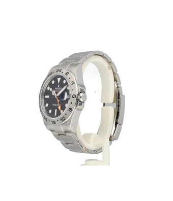 Rolex Explorer II  42 steel black orange 2022 box + papers