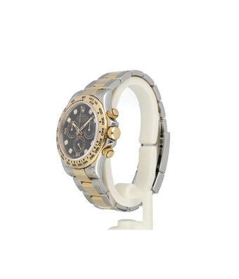 Rolex Daytona  40 steel - yellow gold black diamond 2017 box + papers