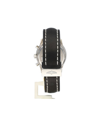 Breitling Navitimer Montbrillant Olympus  steel day date moonphase black | NEW BREITLING STRAP