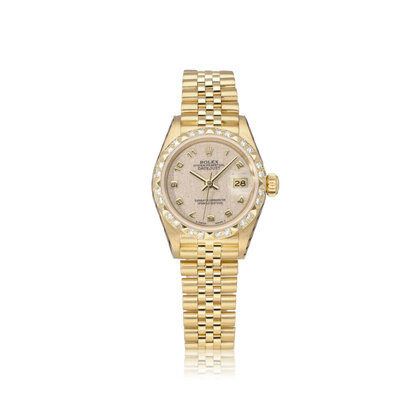 Lady-Datejust 26 yellow gold diamonds Jubilee 1993 B+P | NEW ROLEX SERVICE