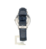 Chopard L.U.C.   steel blue automatic 2020 box + papers | NEW CHOPARD STRAP