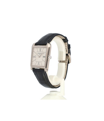 Patek Philippe Gondolo  32 trapeze white gold silver | NEW PATEK STRAP