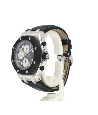 Audemars Piguet Royal Oak Offshore   steel 2010 B+P | NEW AP SERVICE