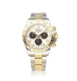 Rolex Daytona  40 steel -  yellow gold creme / panda / racing V-serial 2008 | NEW ROLEX SERVICE