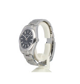 Rolex Oyster Perpetual 39 steel black domed 2019 box + papers