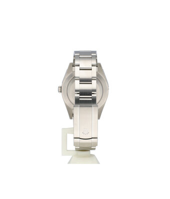 Rolex Oyster Perpetual 39 steel black domed 2019 box + papers