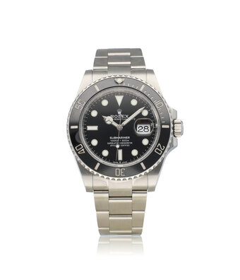 Rolex Submariner Date 41 steel ceramic - black Oyster 2022 box + papers