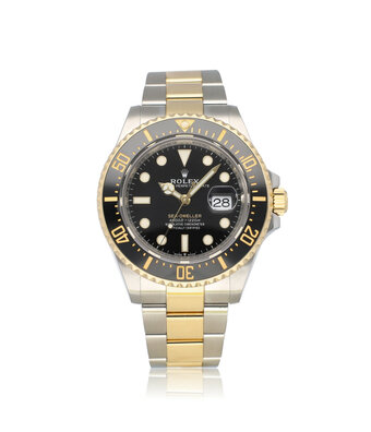 Rolex Sea-Dweller  43 steel - yellow gold black ceramic 2019 B+P | NEW ROLEX SERVICE
