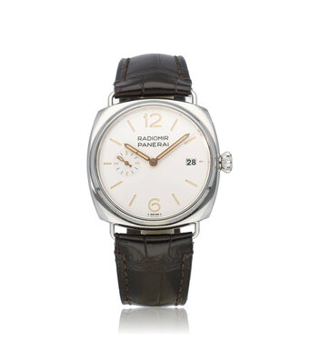 Panerai Radiomir Quaranta 40 steel alligator strap 2025