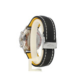 Breitling Navitimer 01 Chronograph 43 steel black leather strap 2013 B+P | NEW BREITLING SERVICE