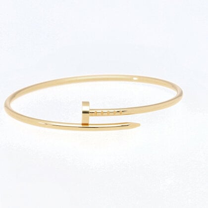 Just un Clou  17cm Juste un Clou size 17 yellow gold nail bracelet - small model - 2024  B