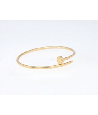 Cartier Just un Clou  17cm Juste un Clou size 17 yellow gold nail bracelet - small model - 2024  B