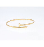 Cartier Just un Clou  17cm Juste un Clou size 17 yellow gold nail bracelet - small model - 2024  B