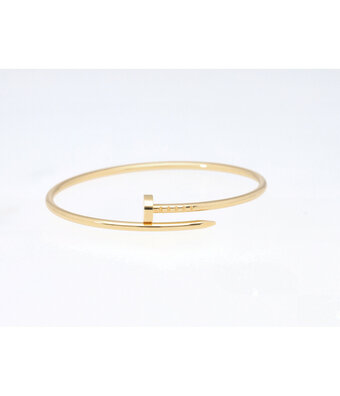 Cartier Just un Clou  17cm Juste un Clou size 17 yellow gold nail bracelet - small model - 2024  B