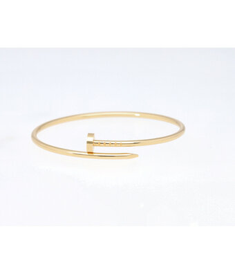 Cartier Just un Clou  17cm Juste un Clou size 17 yellow gold nail bracelet - small model - 2024  B