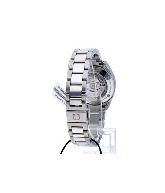 Omega Seamaster Aqua Terra 150M 34 steel factory diamond bezel NEW / UNWORN 2025 box + papers