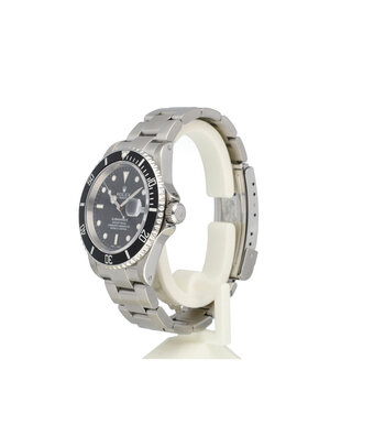 Rolex Submariner Date 40 steel black Oyster 2002 box + papers