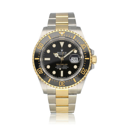 Sea-Dweller  43 steel - yellow gold black ceramic 2020 box + papers