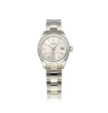 Rolex Lady-Datejust 28 steel Oyster silver 2018 B+P | NEW ROLEX SERVICE