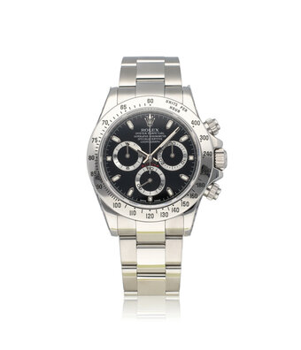 Rolex Daytona  40 steel black - random serial - 2011 box + papers