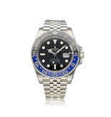 Rolex GMT-Master II 40 steel batman - batgirl blue Jubilee 2019 B+P | NEW ROELX SERVICE