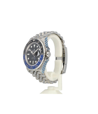 Rolex GMT-Master II 40 steel batman - batgirl blue Jubilee 2019 B+P | NEW ROELX SERVICE