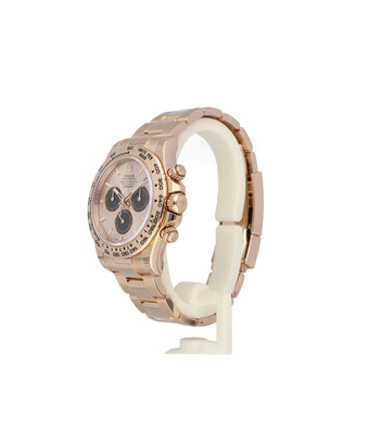 Rolex Daytona  40 rose gold - everose sundust / black + box