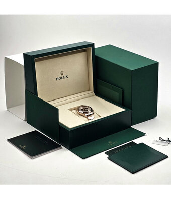 Rolex Daytona  40 rose gold - everose sundust / black + box