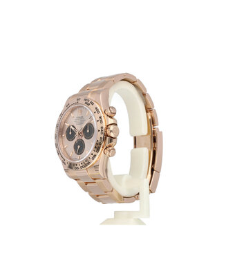 Rolex Daytona  40 rose gold - everose sundust / black + box