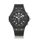Hublot Big Bang Chronograph Black Magic 44 ceramic carbon | OPEN DATE | box + papers