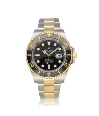 Rolex Sea-Dweller  43 steel - yellow gold black ceramic 2020 box + papers