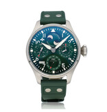 IWC Big Pilot's Watch Perpetual Calendar Racing Green 46 steel 2023 box + papers