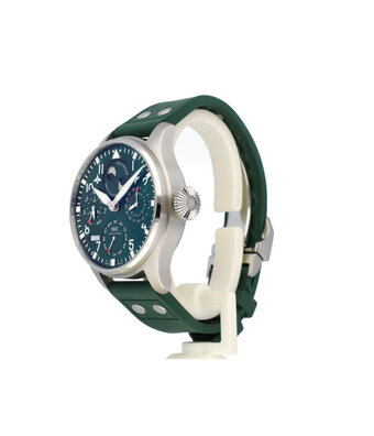 IWC Big Pilot's Watch Perpetual Calendar Racing Green 46 steel 2023 box + papers