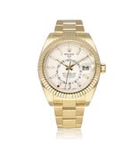Rolex Sky-Dweller  42 yellow gold - white Oyster 2021 box + papers